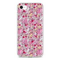 TopQ Kryt iPhone SE 2022 silikon Pink Bunnies 73938