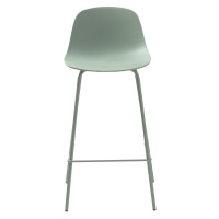 Furniria Designová barová židle Jensen matná zelená