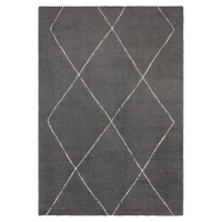 ELLE Decoration koberce Kusový koberec Glow 103662 Dark Grey/Cream z kolekce Elle  - 160x230 cm