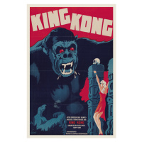 Ilustrace King Kong, 26.7 × 40 cm