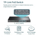 TP-Link CCTV Easy Smart switch TL-SG1218MPE (16xGbE, 2xGbE/2xSFP combo, 16xPoE+, 250W)