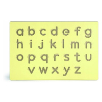 VIGA - Dřevěná tabule na výuku psaní-malá písmena