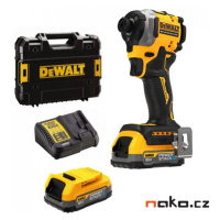 DeWALT DCF850E2T rázový aku utahovák XR POWERSTACK LiIon 18V 2x1,7Ah