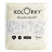 KOLORKY DELUXE VELVET Jednorázové eko plenky se sametovým povrchem vel. M 5-8 kg 21 ks