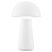 Bílá LED stmívatelná stolní lampa se senzorem pohybu (výška 22 cm) Viga – Fischer & Honsel