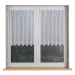 Dekorační metrážová vitrážová záclona NELLA bílá výška 90 cm MyBestHome Cena záclony je uvedena 
