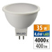 LED žárovka GU5,3 MR16 McLED 4,6W (35W) neutrální bílá (4000K), reflektor 12V 100° ML-312.159.87