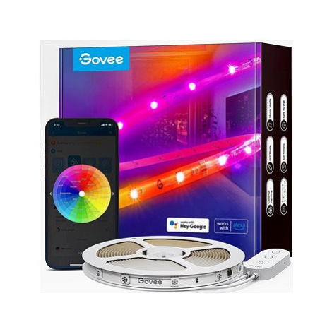 Govee WiFi RGBIC Smart PRO LED pásek 5m - extra odolný