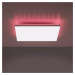 LEUCHTEN DIREKT is JUST LIGHT Stropní svítidlo, bílé, 45x45 cm, RGB, CCT, panel, hranaté 2700-50