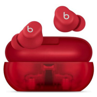 Beats Solo Buds Transparent Red