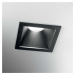 LED Zápustné bodové svítidlo Ideal Lux Game Square White Black 192352 11W 850lm 3000K IP20 hrana