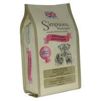 Simpsons Premium Adult Sensitive losos & brambory - Výhodné balení 2 x 12 kg