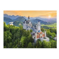 Puzzle Jarní Neuschwanstein 1000 dílků