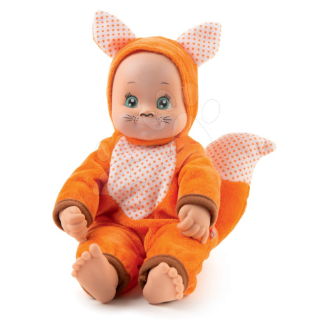 Panenka v kostýmu Lišky Animal Doll MiniKiss Smoby 27 cm se zvukem od 12 měsíců