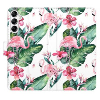 iSaprio flip pouzdro Flamingos Pattern pro Samsung Galaxy A14 / A14 5G