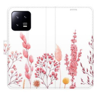 iSaprio flip pouzdro Pink Flowers 03 pro Xiaomi 13