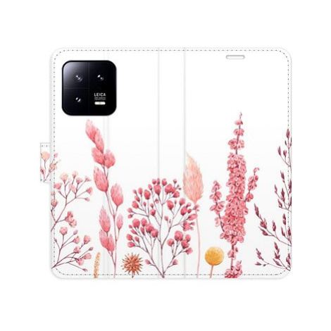 iSaprio flip pouzdro Pink Flowers 03 pro Xiaomi 13