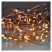 SOLIGHT 1V54-WW vánoční řetěz měděný, 100x mini LED, 10m, 3 x AA, teplé světlo