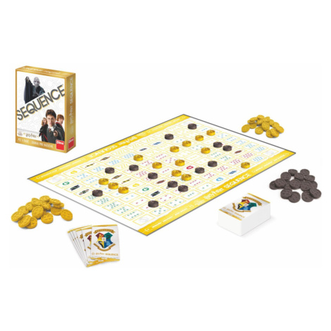 Sequence Harry Potter rodinná společenská hra v krabici 21x26x6cm Dino