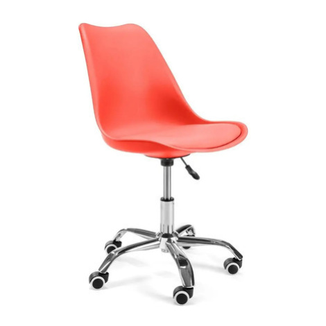 Otočná židle FD005 - červená Akord
