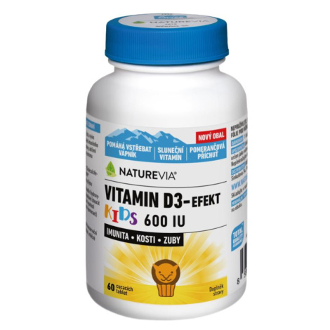 NatureVia Vitamin D3-Efekt Kids 60 tablet