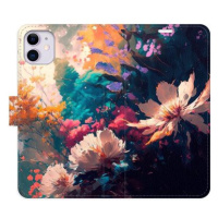 iSaprio flip pouzdro Spring Flowers pro iPhone 11