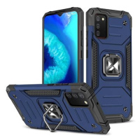 Ring Armor plastový kryt na Samsung Galaxy A03s, modrý