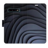 iSaprio Flip pouzdro Dark Waves pro Samsung Galaxy S10