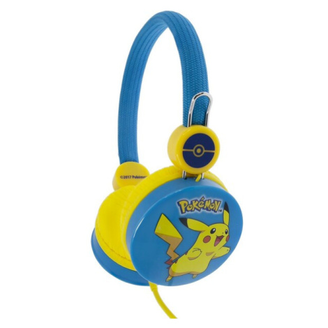 OTL Core dětská náhlavní sluchátka s motivem Pokémon Pikachu modré OTL Technologies