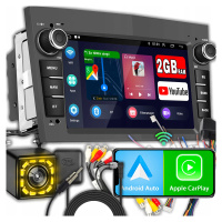 Rádio pro Opel Vectra C Zafira Astra H Vivaro Meriva Signum Android Carplay