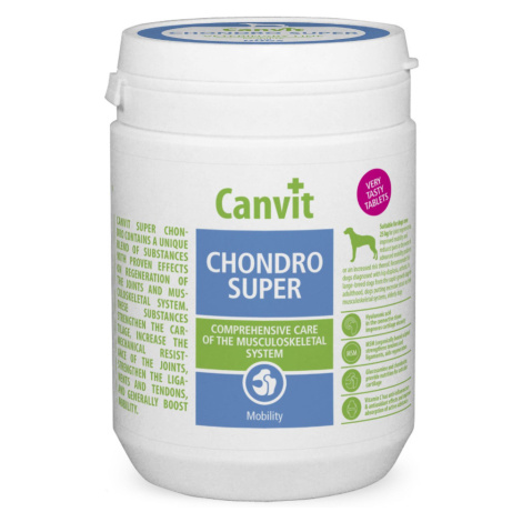 Canvit Chondro Super pro psy ochucené 166 tablet