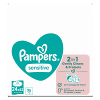 Pampers Sensitive Baby Dětské Čisticí Ubrousky 24 Balení = 1248 Čisticích Ubrousků