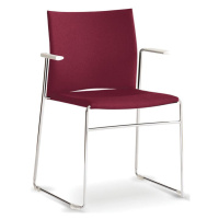RIM - Konferenční židle WEB 102 s čalouněným sedákem a opěrákem