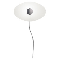 Foscarini Foscarini Bit 2 nástěnné světlo ze skla, bílá