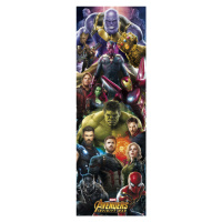 Plakát, Obraz - Marvel: Avengers - Infinity War, 53 × 158 cm