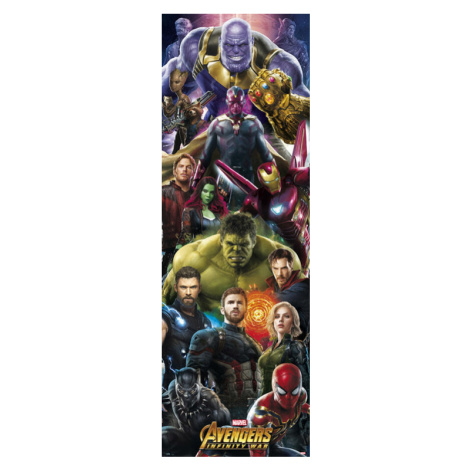 Plakát, Obraz - Marvel: Avengers - Infinity War, (53 x 158 cm)