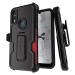 Pouzdro Ghostek Iron Armor3 Black Rugged Case + Holster for Moto E (2020) (GHOCAS2650)