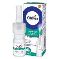 Otrivin Menthol 1mg/ml nosní sprej při léčbě ucpaného nosu 10 ml