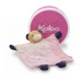Kaloo plyšový medvídek Petite Rose-Doudou Pretty Bear 969865 růžový