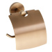 HOPA Držák toaletního papíru s krytem Barva Růžové zlato broušená KDBE155112012