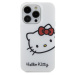 Hello Kitty IML Head Logo Kryt iPhone 15 Pro Max bílý