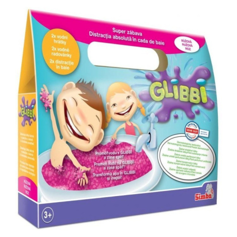 Glibbi, zábavné koupání - růžová Simba