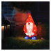 Konstsmide Christmas LED dekorace Santa Claus červená IP44 výška 36 cm