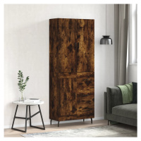 vidaXL Skříň highboard kouřový dub 69,5 x 34 x 180 cm kompozitní dřevo