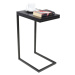 ArtAdrk Příruční stolek SPARK | černé nohy Barva: Dub artisan