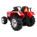 mamido Dětský elektrický traktor Blazin červený