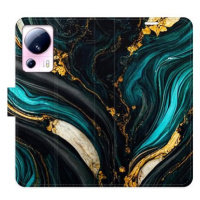 iSaprio flip pouzdro Dark Paint pro Xiaomi 13 Lite