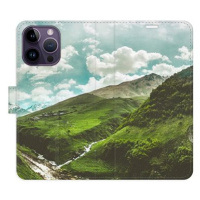 iSaprio flip pouzdro Mountain Valley pro iPhone 14 Pro Max