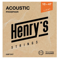 Henry's Phosphor 10-47 Struny pro akustickou kytaru