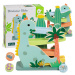 CLASSIC WORLD Colorful Slide Dinosaur Track 5 ks